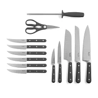 Martha Stewart Triple Rivet 14-pc. Knife Block Set