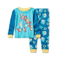 Toddler Boys 2-pc. Sonic the Hedgehog Pant Pajama Set