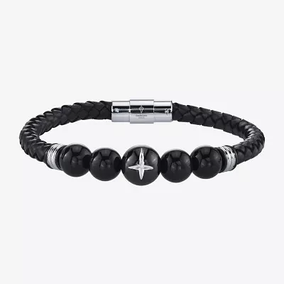 Stainless Steel Beaded Bracelet