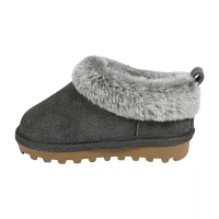 BEARPAW Toddler Asher Suede Moccasin Slippers