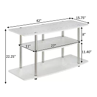 Zuko 3-Tier Wide TV Stand