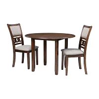 Gia 3-pc. Rectangular Dining Set