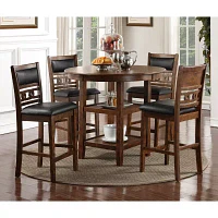 Gia 5-pc. Counter Height Round Dining Set