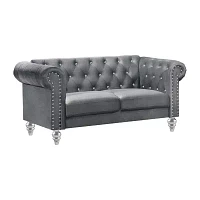 Emma Roll-Arm Loveseat