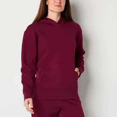 Xersion Tall Womens Super Soft Fleece Long Sleeve Hoodie