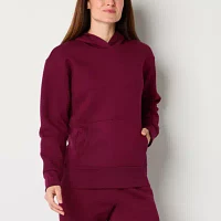 Xersion Tall Womens Super Soft Fleece Long Sleeve Hoodie