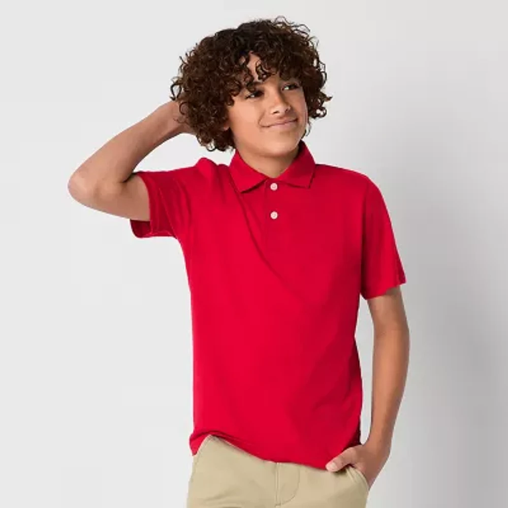 Thereabouts Little & Big Boys Short Sleeve Polo Shirt