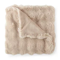 Linden Street Bubble Faux Fur Throw