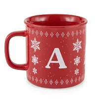 North Pole Trading Co. Holiday Monogram Coffee Mug