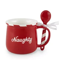 North Pole Trading Co. Holiday Naughty/Nice Coffee Mug