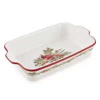 North Pole Trading Co. Holly Berry 2-pc. Baking Dish