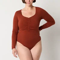 a.n.a Womens Long Sleeve Bodysuit