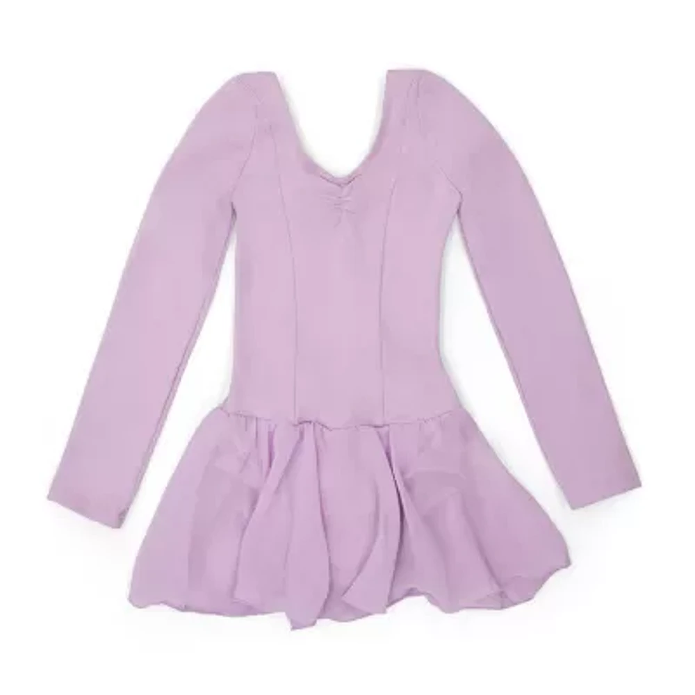 Capezio Little & Big Girls Long Sleeve Dance Dress