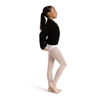 Capezio Little & Big Girls V-Neck Wrap Sweater