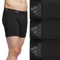 adidas Stretch Cotton Big and Tall Mens 3 Pack Boxer Briefs