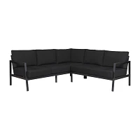 Track-Arm Upholstered Sectional