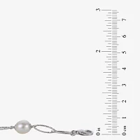 8.5-9Mm Cultured Freshwater Pearl Sterling Silver Bracelet