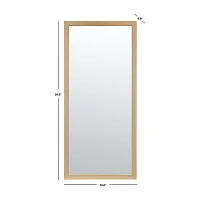 Safavieh 18" X 39.5" Rectangle Pravina Wall Mount Rectangular Mirror