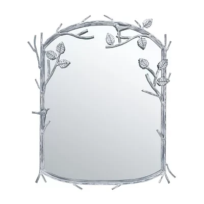Safavieh 24" X 30.25" Silver Fayth Wall Mount Wall Mirror