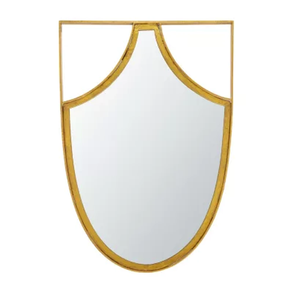 Safavieh 21.75" X 31.5" Gold Tyne Wall Mount Wall Mirror