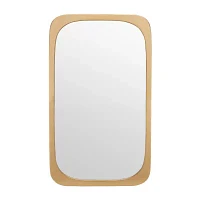 Safavieh 21" X 36" Gold Bramwell Wall Mount Rectangular Wall Mirror