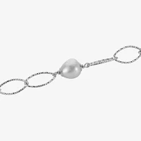 8.5-9Mm Cultured Freshwater Pearl Sterling Silver Necklace