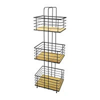 Popular Bath Norwood 3tier Spa Tower Sqaure Bathroom Organizer