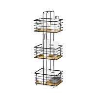 Popular Bath Norwood 3tier Spa Tower Sqaure Bathroom Organizer