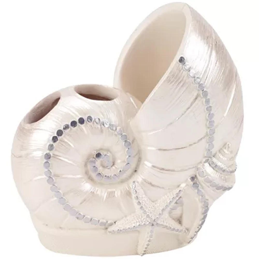 Avanti Sequin Shell Toothbrush Holder