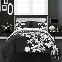 Chic Home Calla Lily 3-pc. Reversible Duvet Cover Set