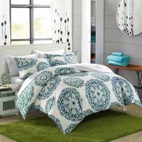 Chic Home Ibiza 7-pc. Reversible Duvet Cover Set