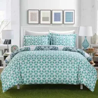 Chic Home Ibiza 7-pc. Reversible Duvet Cover Set