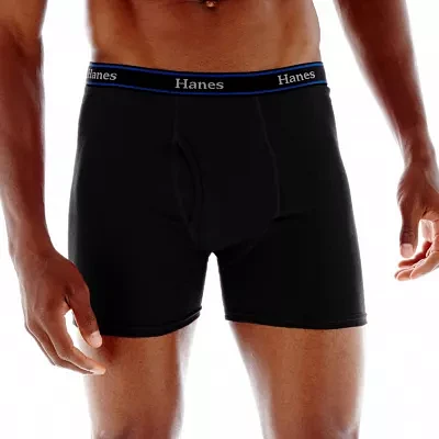 Hanes Men's ComfortBlend® FreshIQ™ ComfortFlex® Waistband Boxer Brief 4-Pack