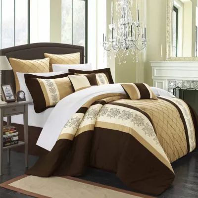 Chic Home Livingston 8-pc. Midweight Comforter Set