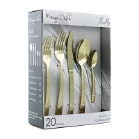 Megachef Baily 20-pc. 18/10 Stainless Steel Flateware Set