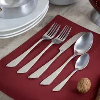 Megachef Gibbous 20-pc. 18/10 Stainless Steel Flatware Set