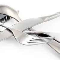 MegaChef. La Vague 20-pc. 18/10 Stainless Steel Flateware Set