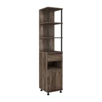 Osman Home Office Collection 3-Shelf Bookcase