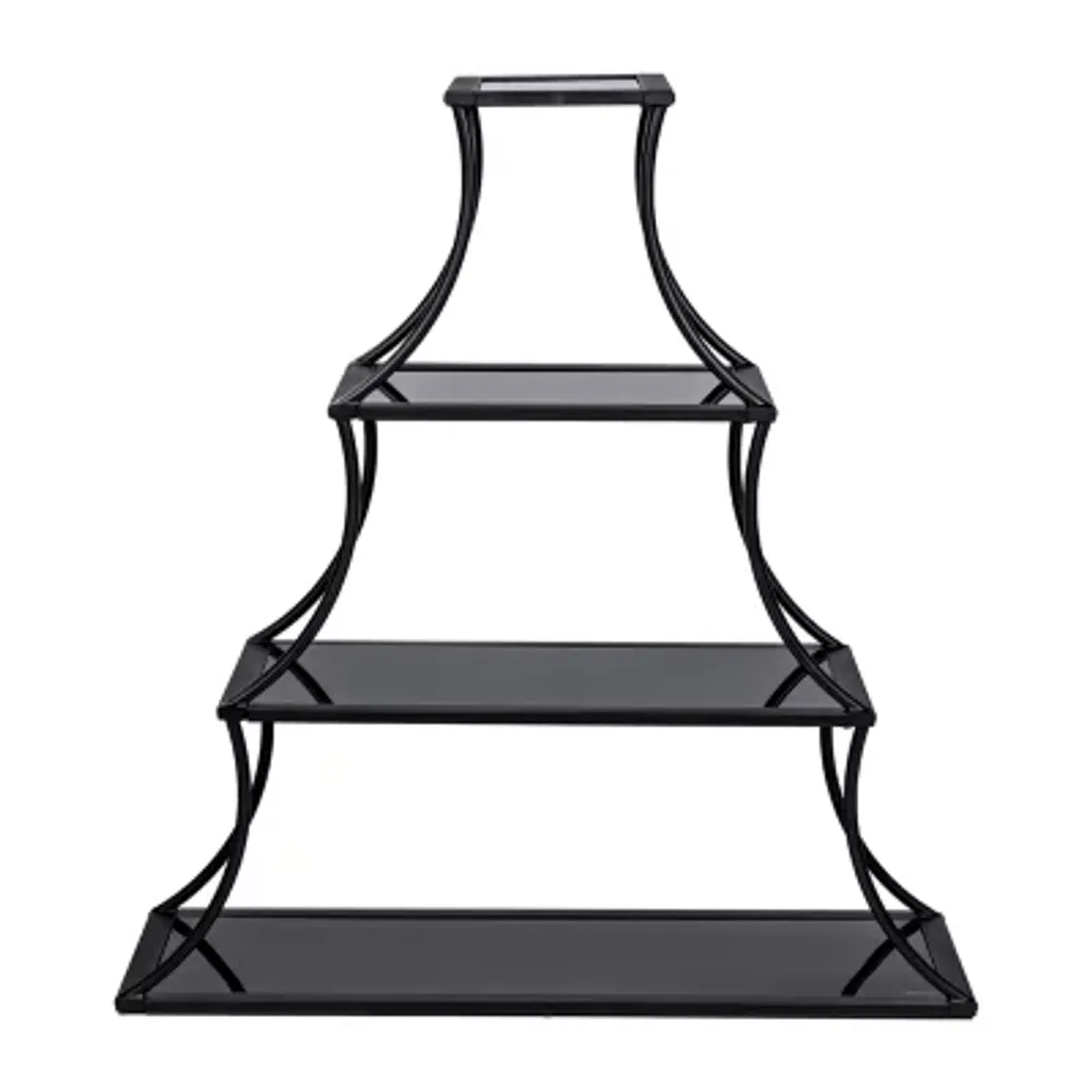 Meglin Metal Shelf Bookcase