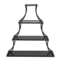 Meglin Metal Shelf Bookcase