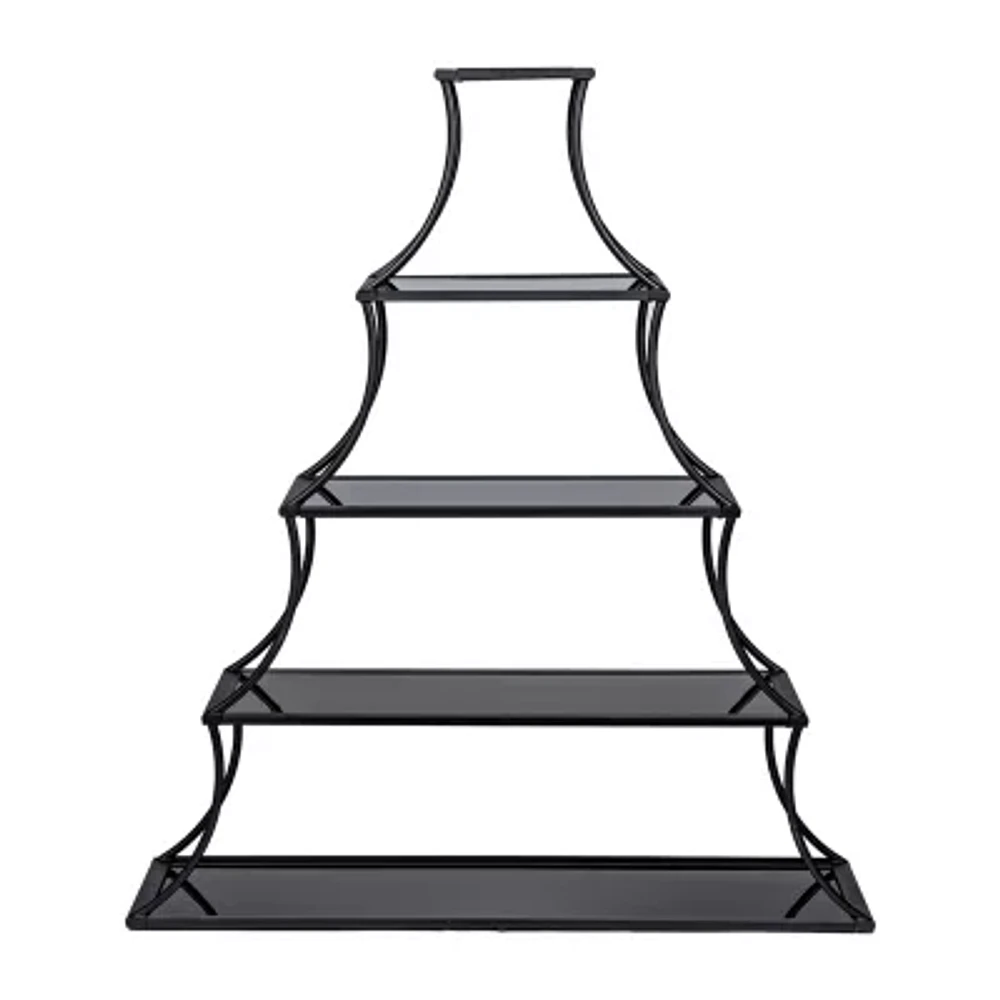 Meglin 5 Metal Shelf Bookcase
