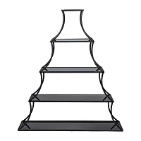 Meglin 5 Metal Shelf Bookcase