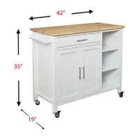 Dajwol Wood-Top Kitchen Islands