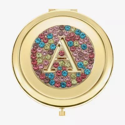 Mixit Gold Tone Compact Mirror