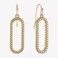 Liz Claiborne Oval Drop Earrings