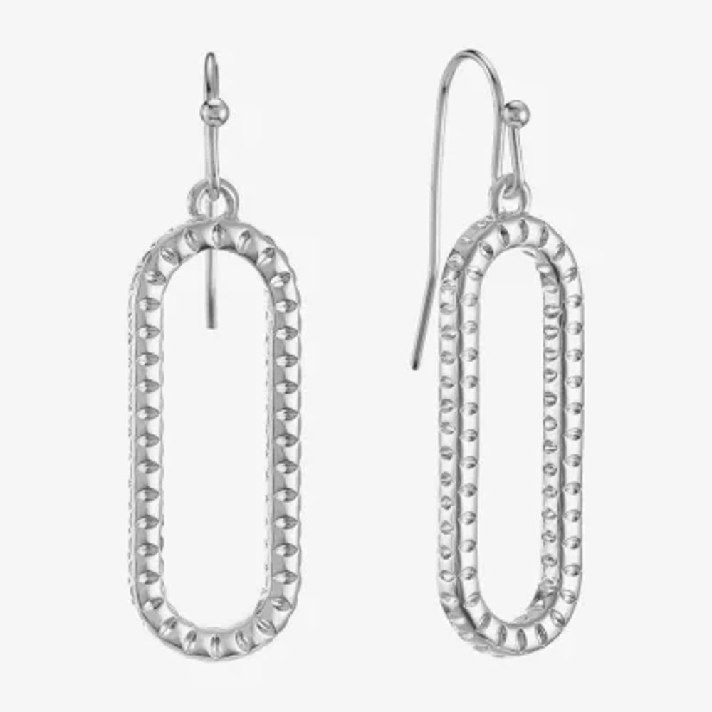 Liz Claiborne Oval Drop Earrings