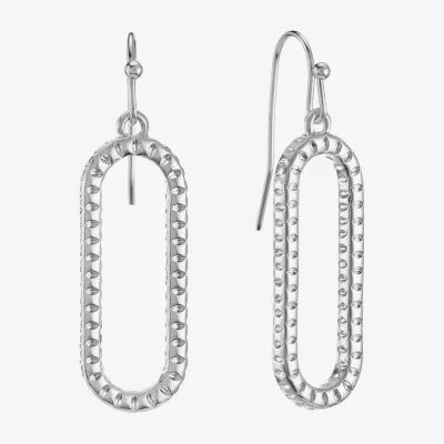 Liz Claiborne Oval Drop Earrings