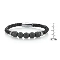 Stainless Steel Beaded Bracelet