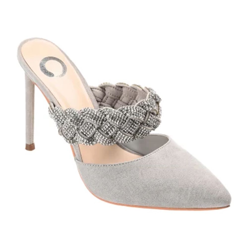 Journee Collection Womens Hazzl Pointed Toe Stiletto Heel Pumps