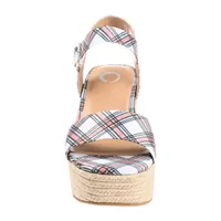 Journee Collection Womens Pearrl Wedge Sandals